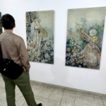 У Києві пройшла виставка Тетяни Ілляхової «КРАКЕЛЮРИ ЧАСУ»